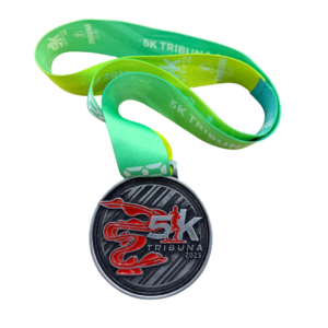 Medalha 5K Tribuna FM Dez/25 - frente